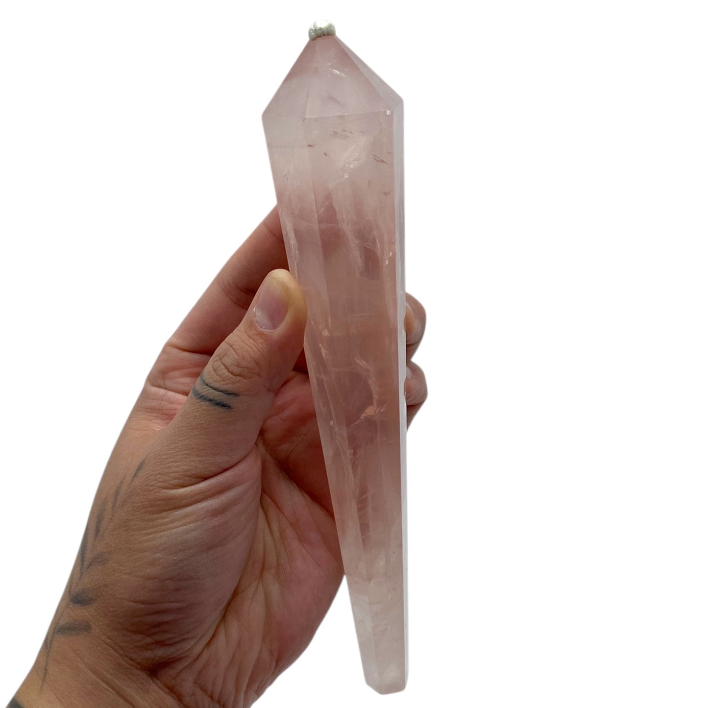 Rose quartz tower