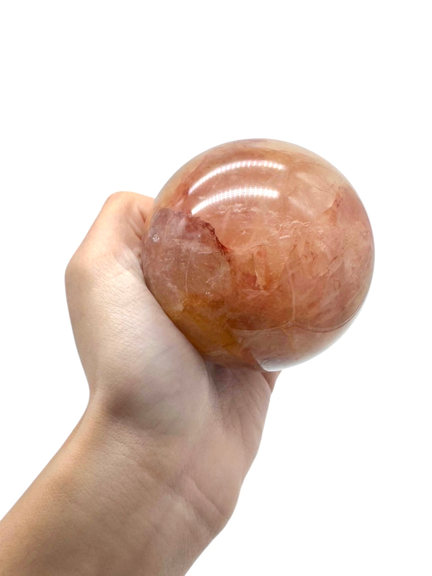 Fire Quartz Sphere