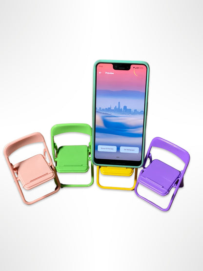 Foldable Chair Phone Holder 🪑