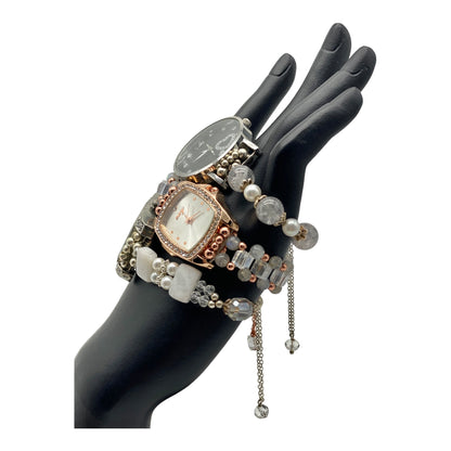 Crystal Charm Wrist Watch