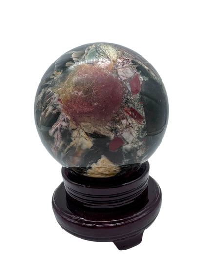 African Bloodstone Sphere