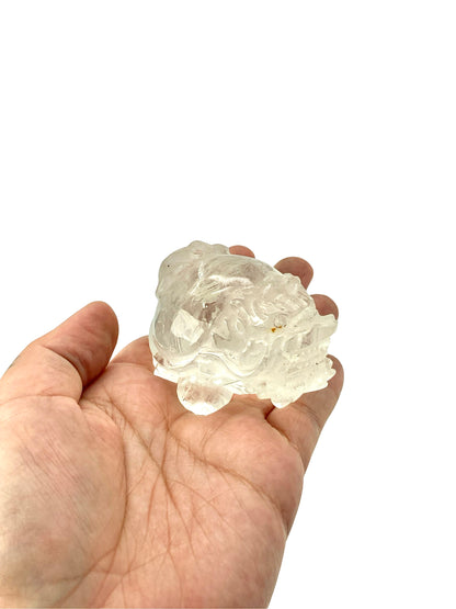 Clear Quartz Dragon Turtle