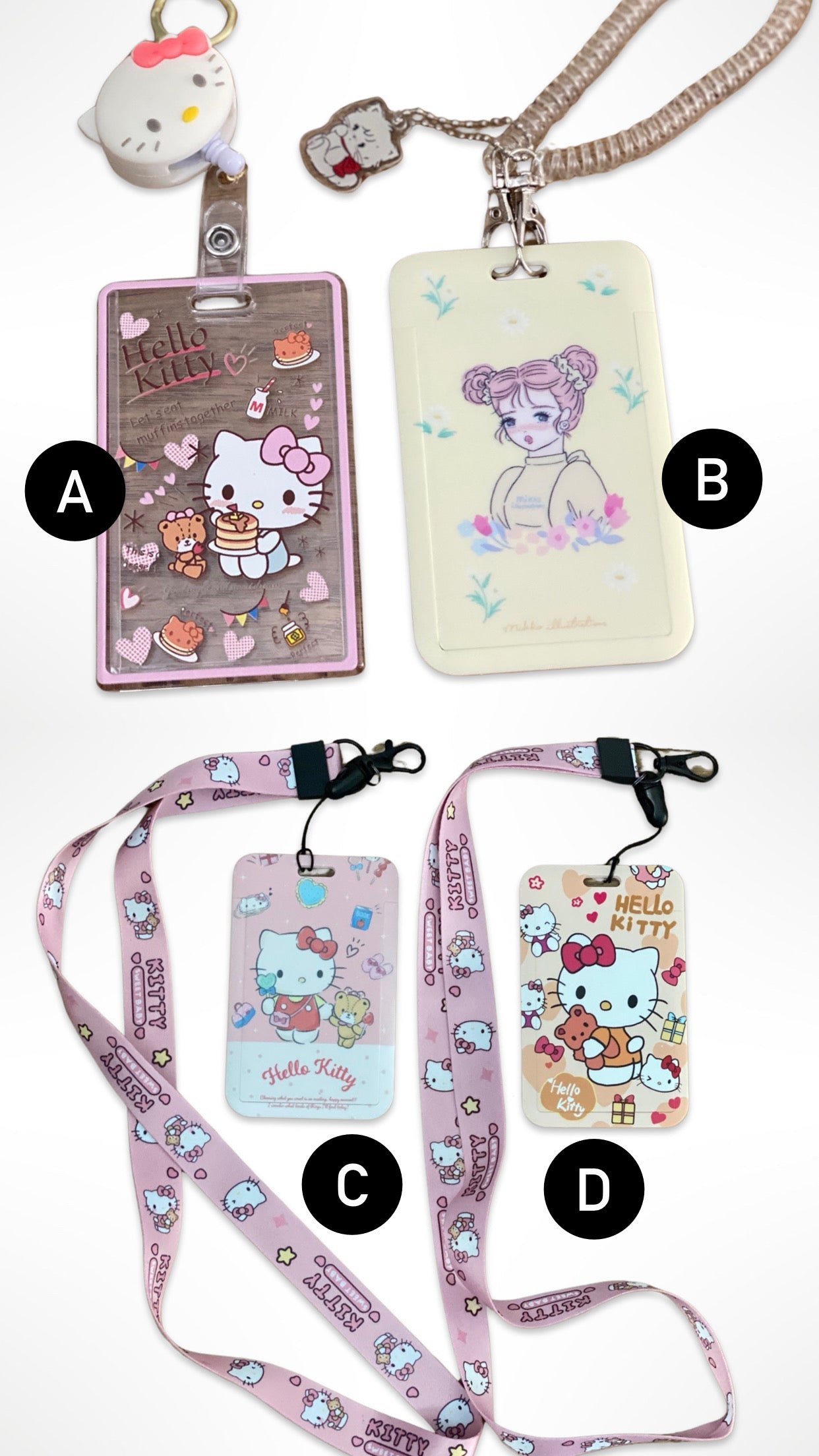 Kawaii ID holder