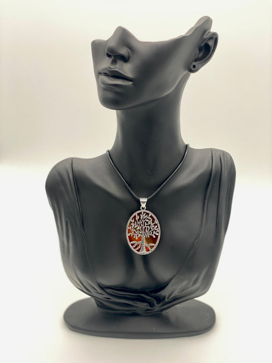 Carnelian Reversible Pendant