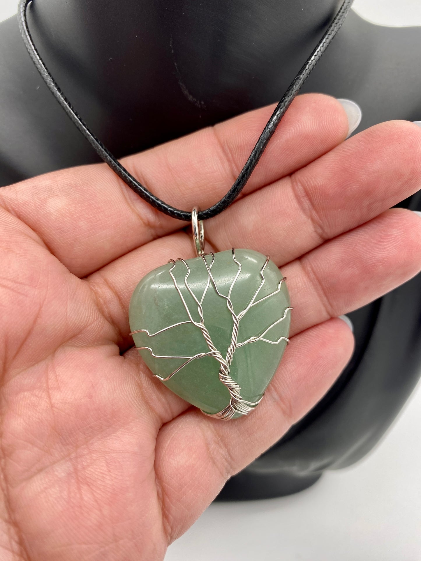 Tree of Life Heart Pendants