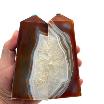 Carnelian Agate Tower