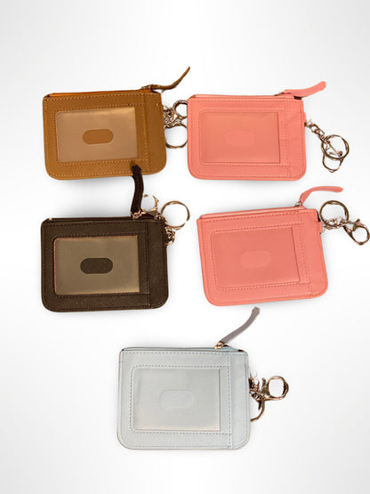 ID & Card Holder Keychain