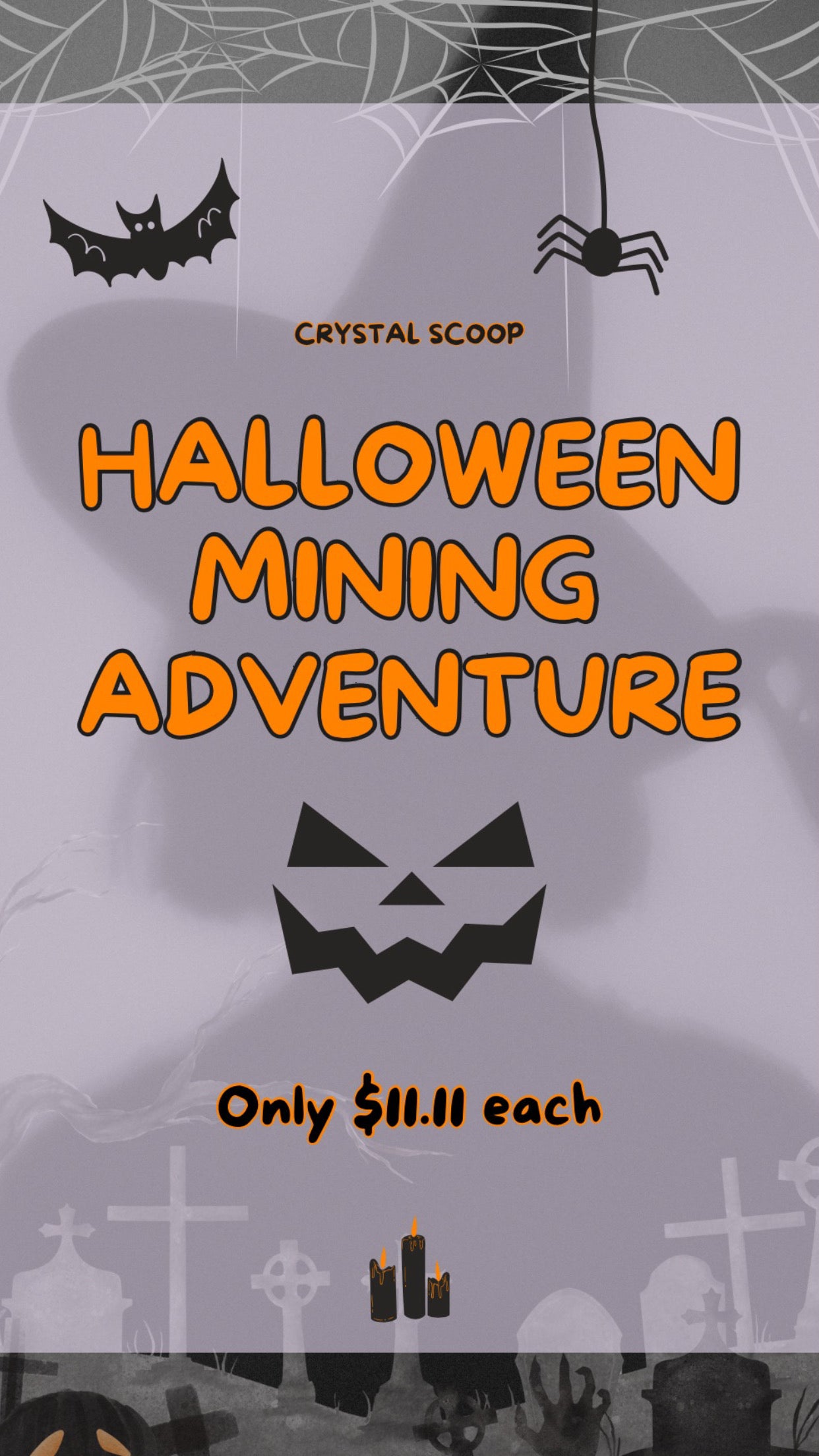 Halloween Mining Adventure ⛏️👻