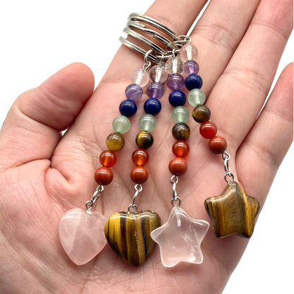 7 Chakra Keychain