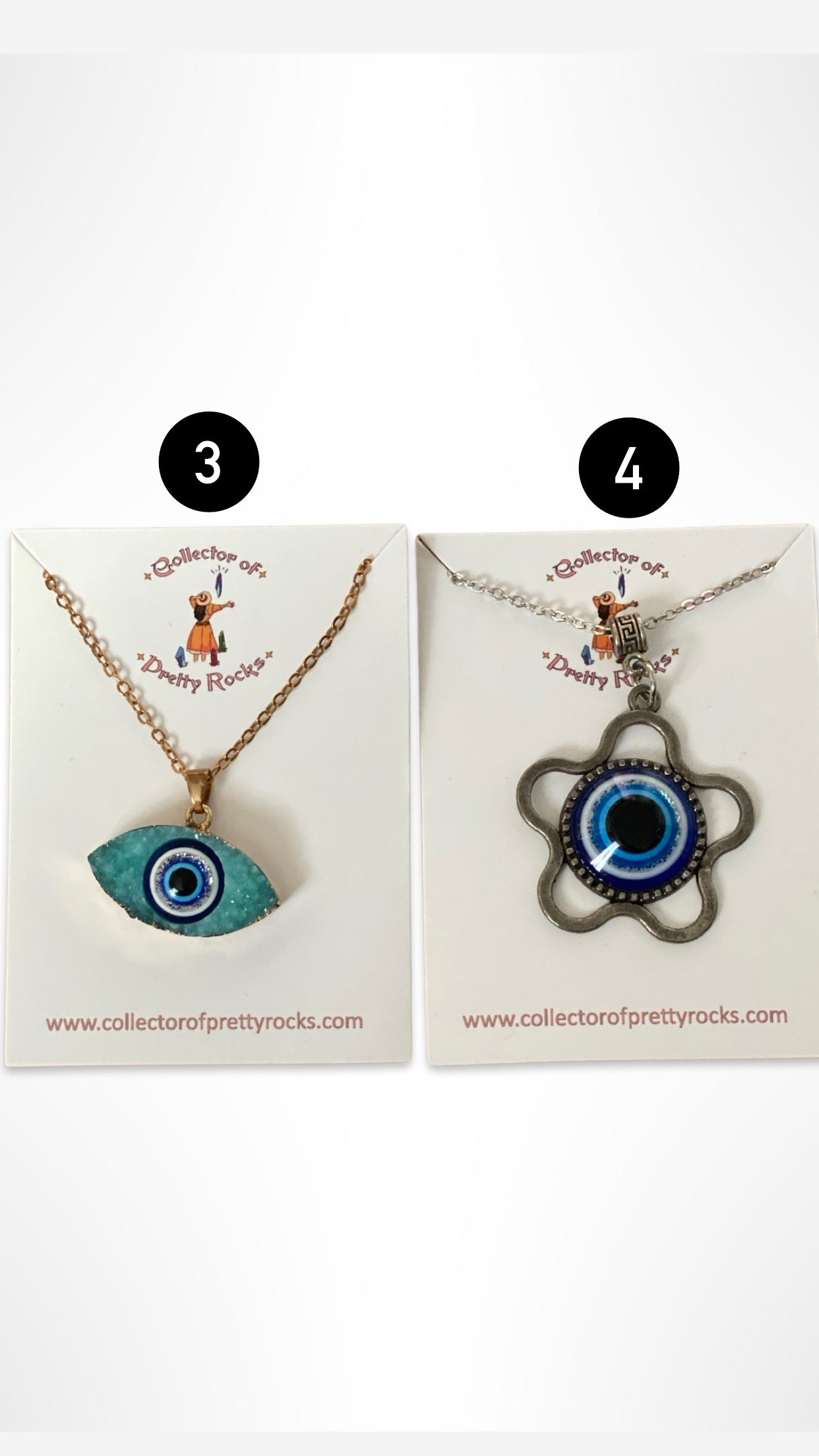 Evil Eye Necklace Set 3