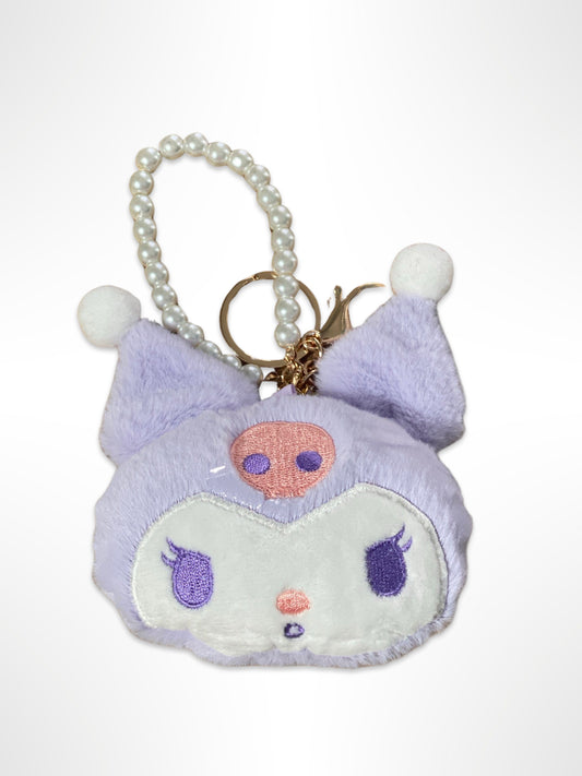 Kuromi Plushie Keychain