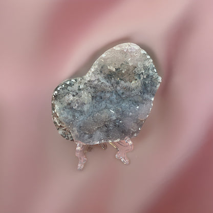 Skinny Druzy Amethyst with stand