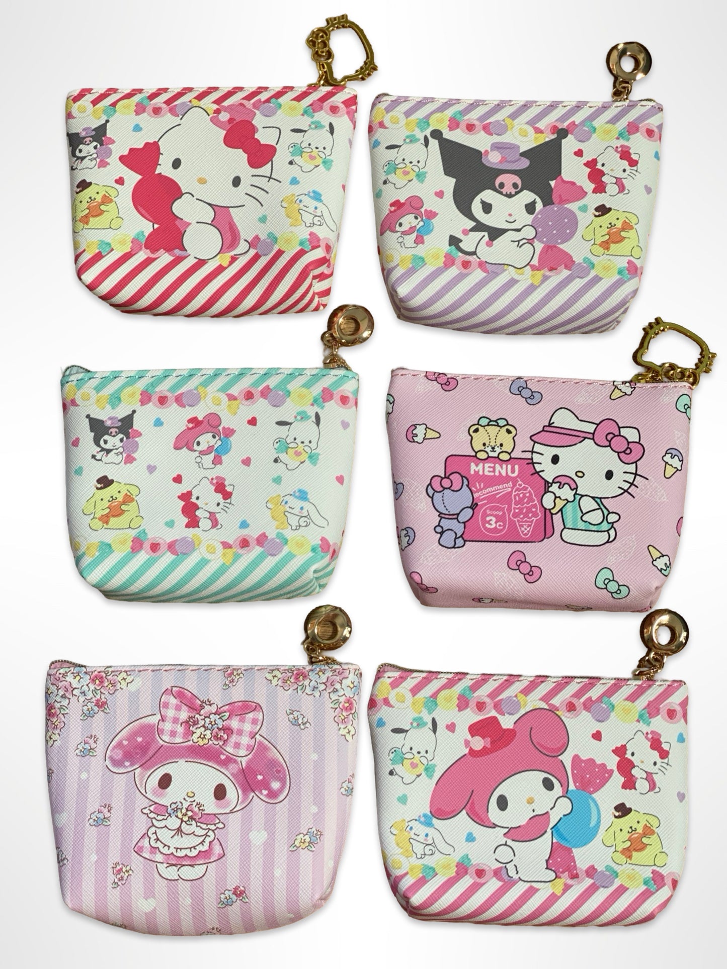 Sanrio Friends Colorful Purse