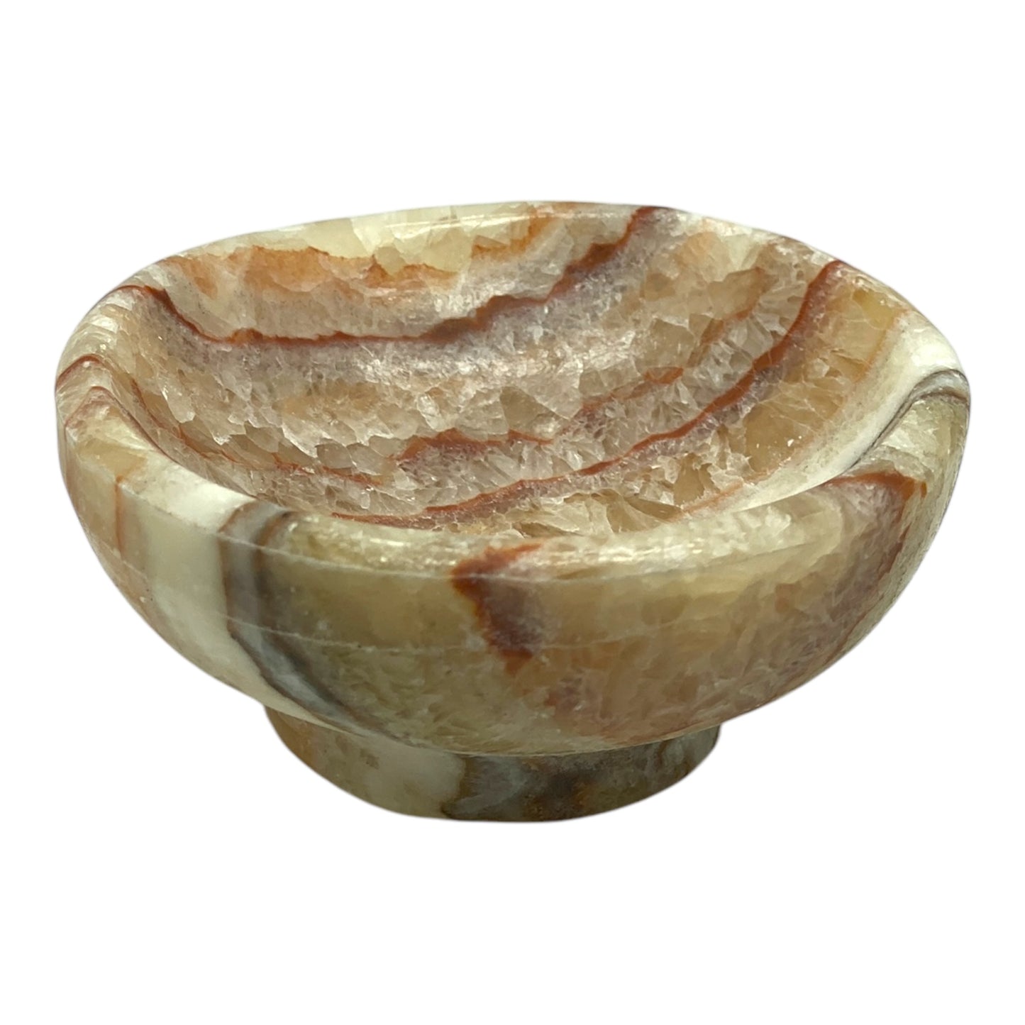 Brown Onyx Round Bowl