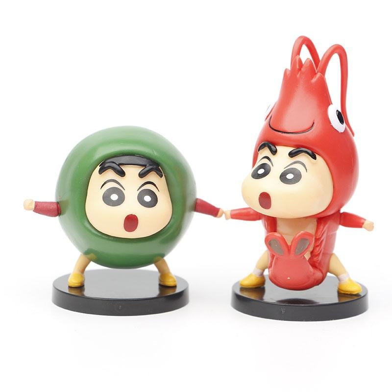 6pcs Crayon Shin-chan Figure