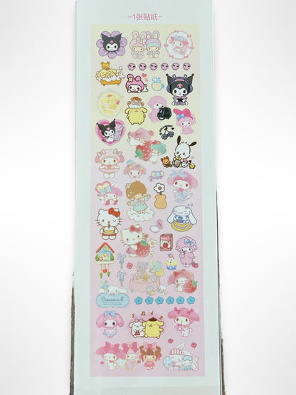 Kawaii Laser Sticker Set