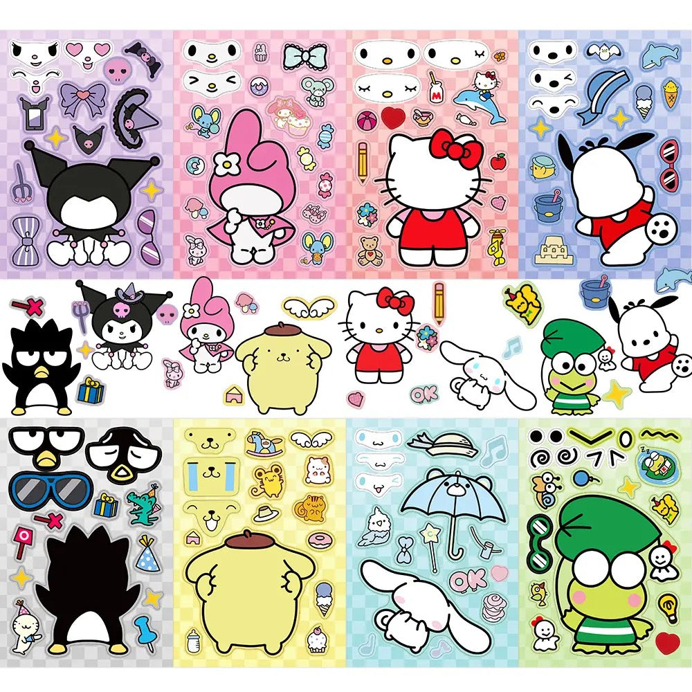 Sanrio Dress up Stickers