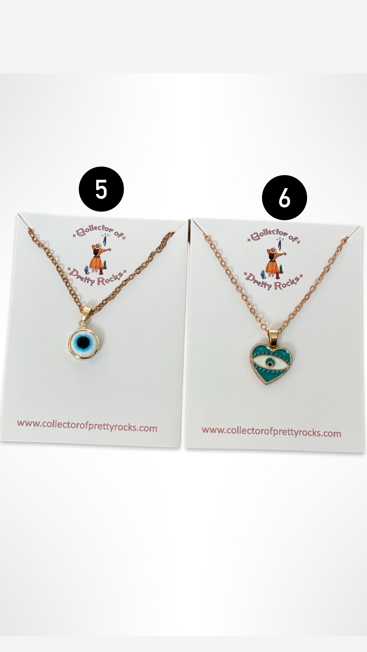 Evil Eye Necklace Set 2