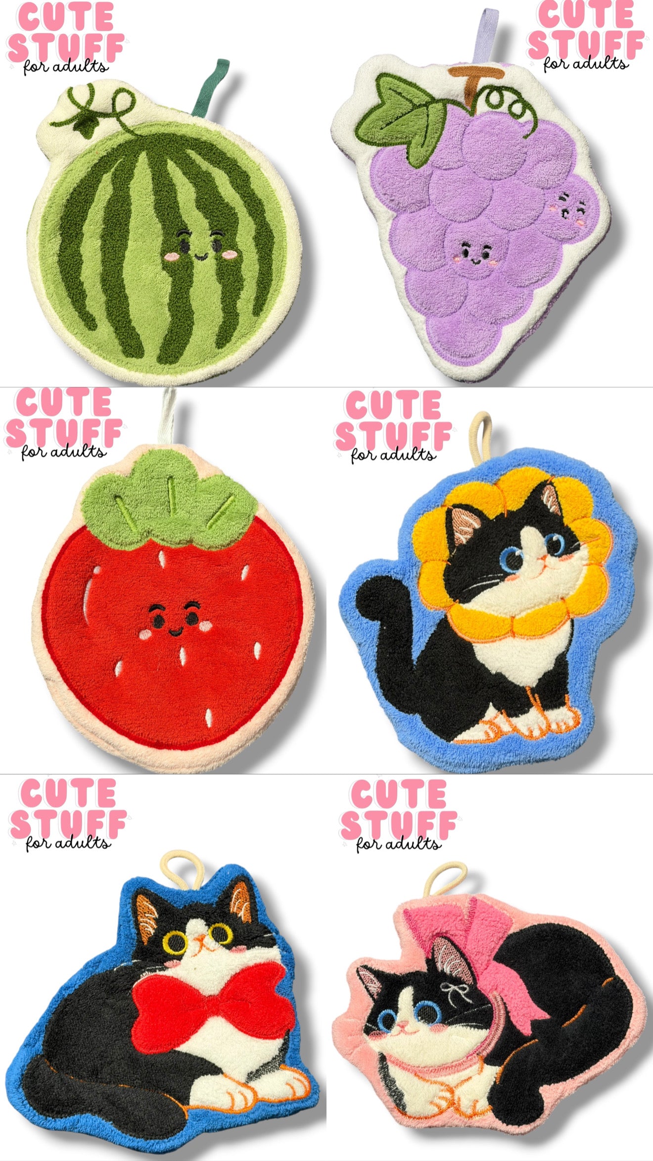 Cute & Cozy Hand Towel Collection