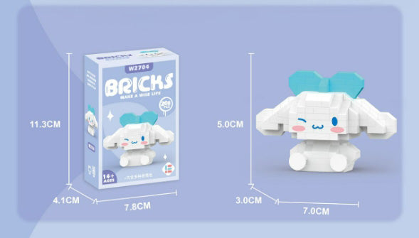 Sanrio Bricks - Micro Building Blocks Set