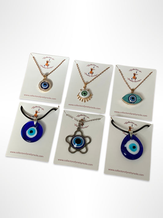 Evil Eye Necklace Set 3