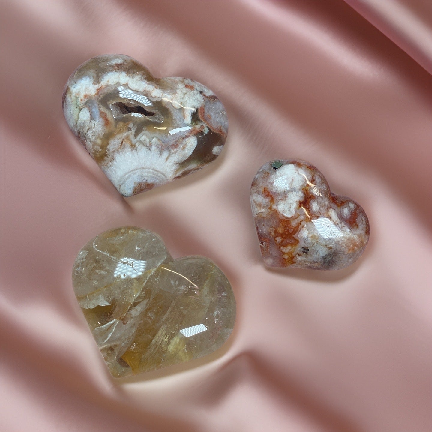 Chunky Crystal Hearts