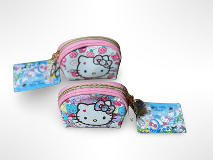 Kitty Cat Mini Purse with detailed zipper