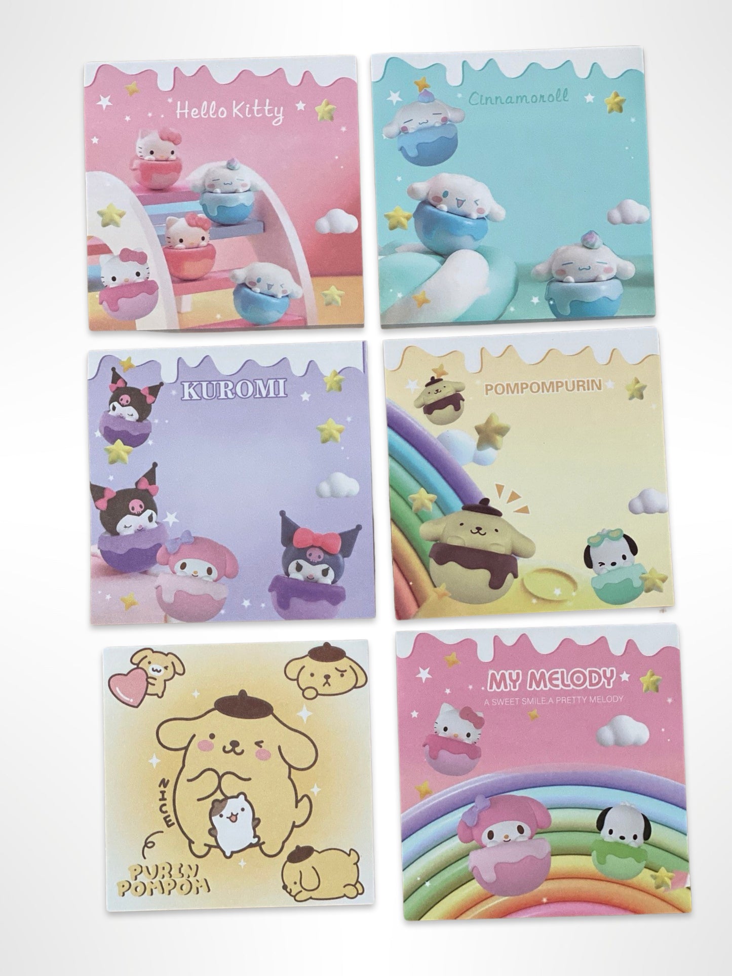 Kawaii Sticky Notes