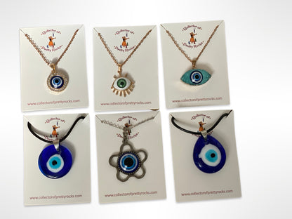 Evil Eye Necklace Set 3