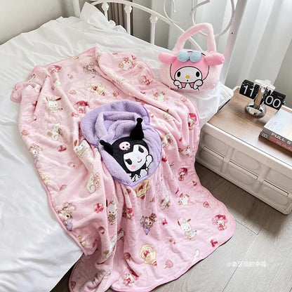 Sanrio Blanket and Pillow Bag