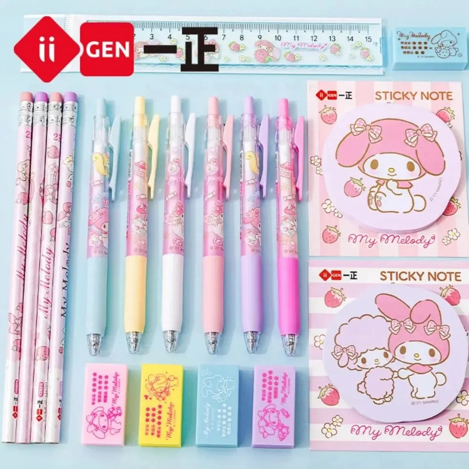 My Melody Blind Bag Stationery Set