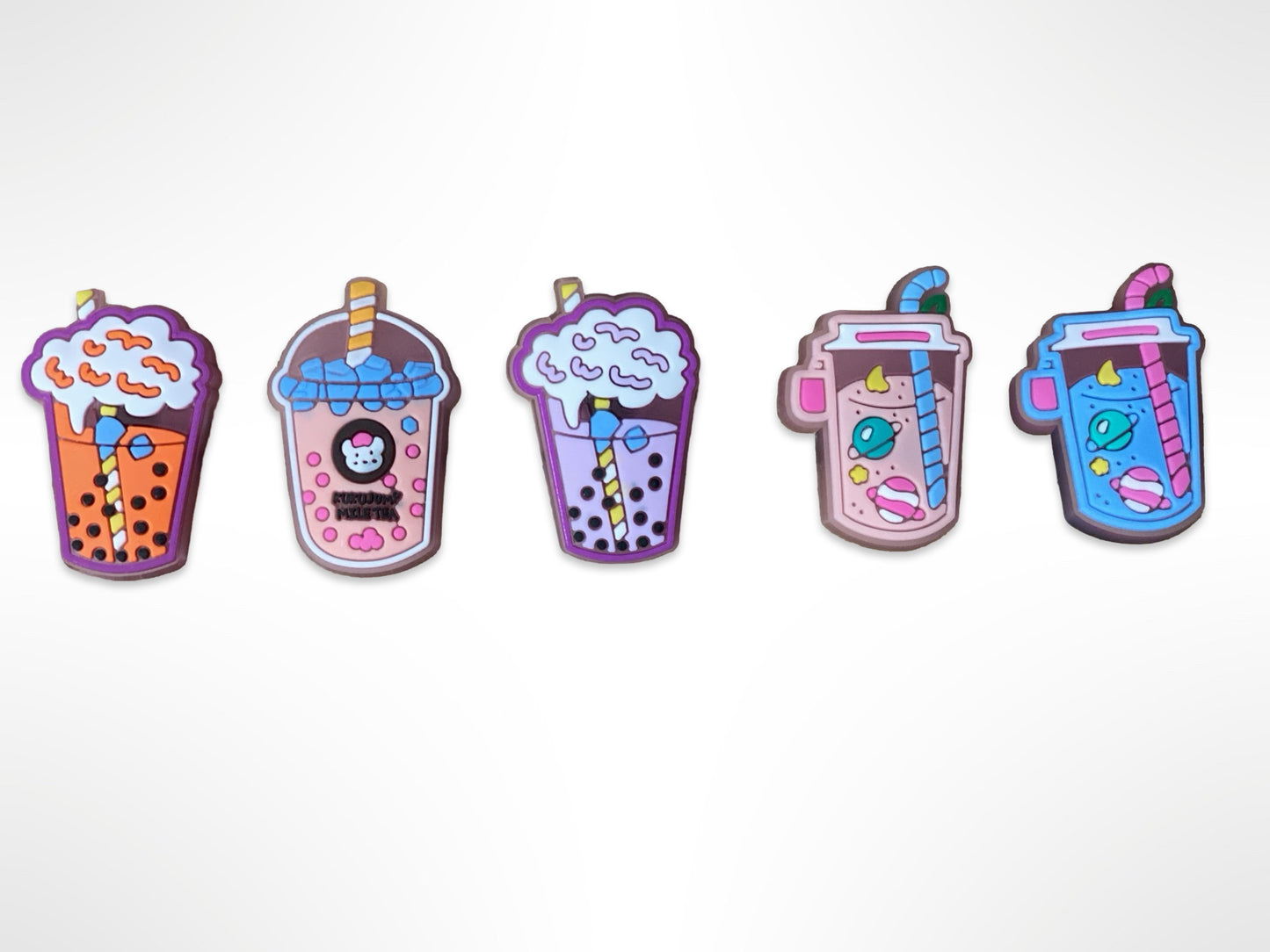 Bubble Tea Croc Charms