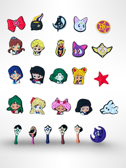 Croc Charms - Sailor Moon