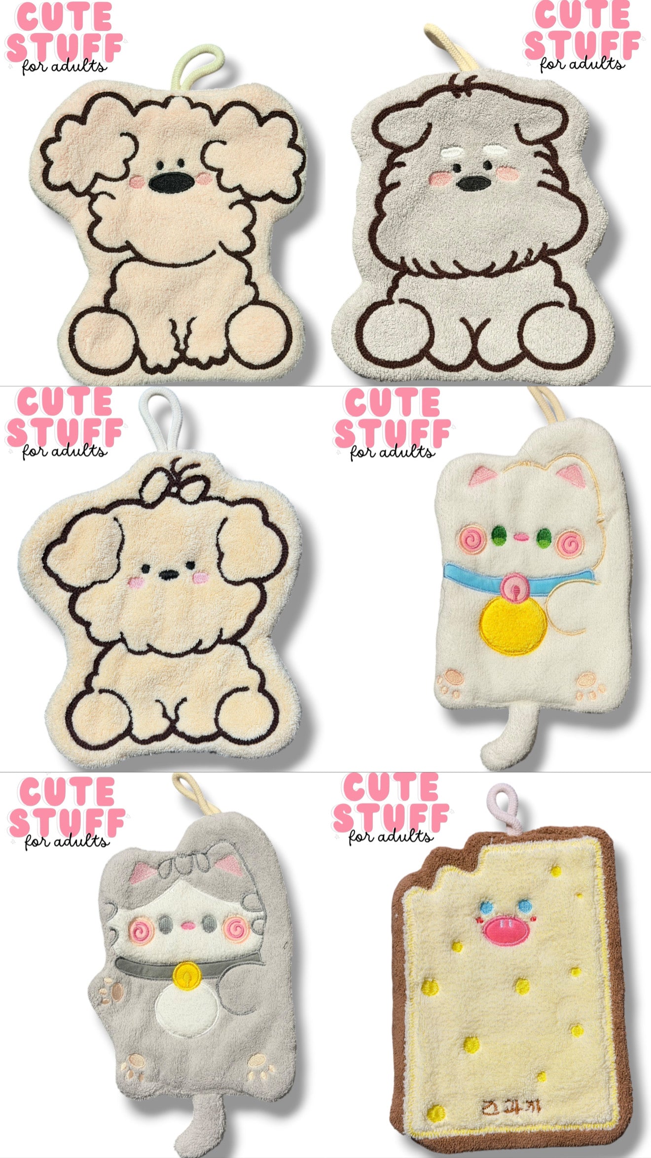 Cute & Cozy Hand Towel Collection