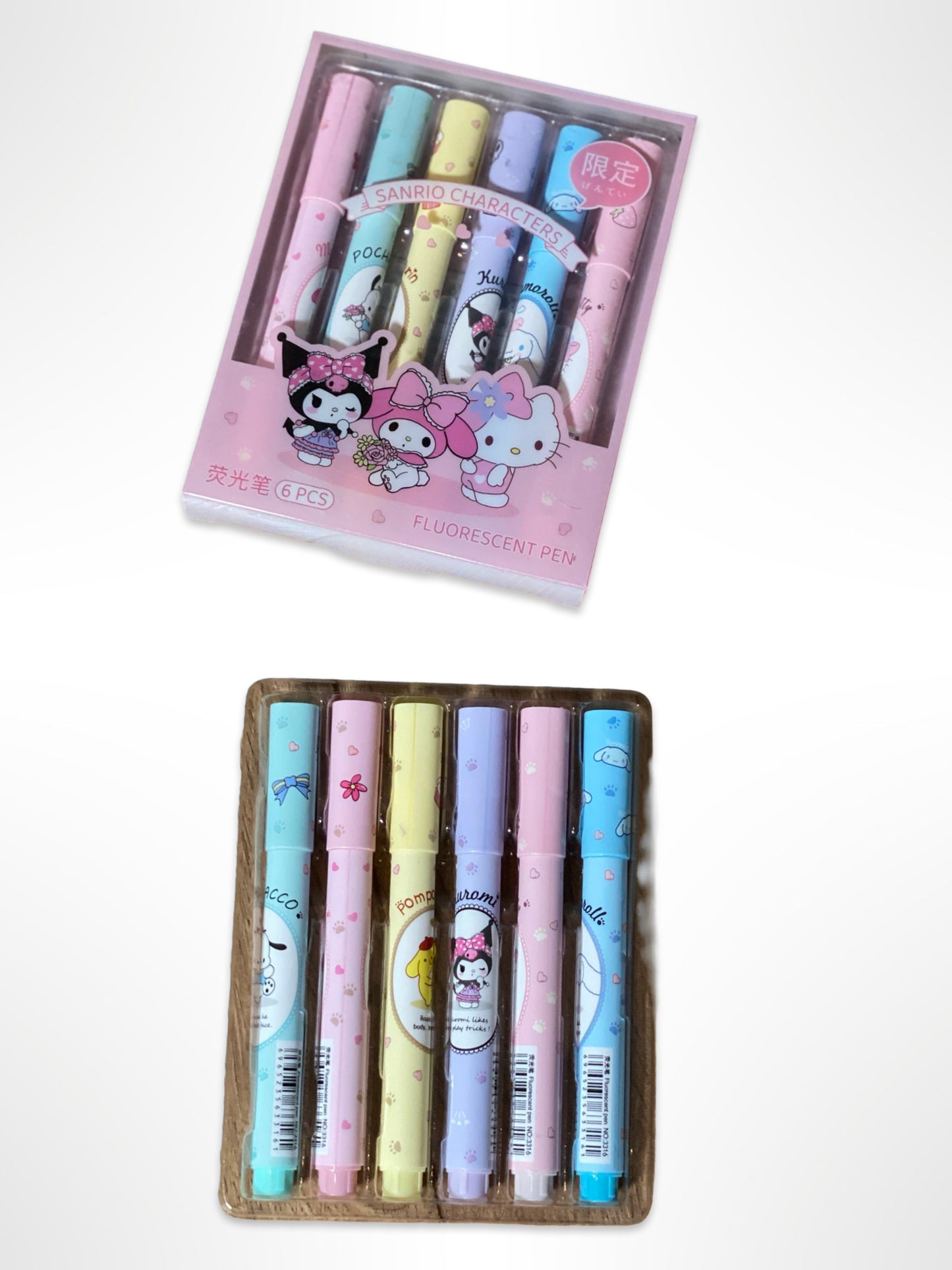 Sanrio Highlighter Set