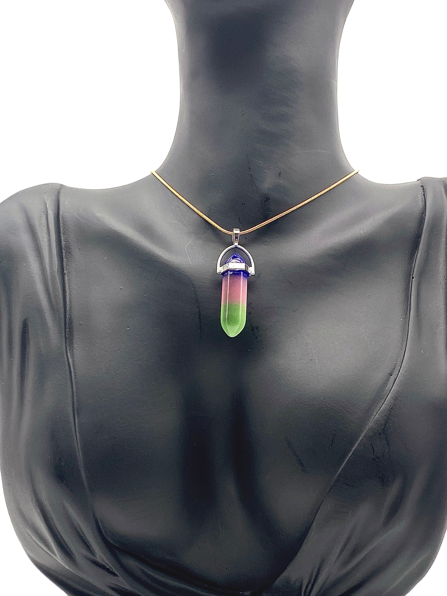 Aura Quartz Necklace