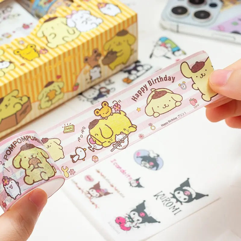 Sanrio Sticker Roll Set