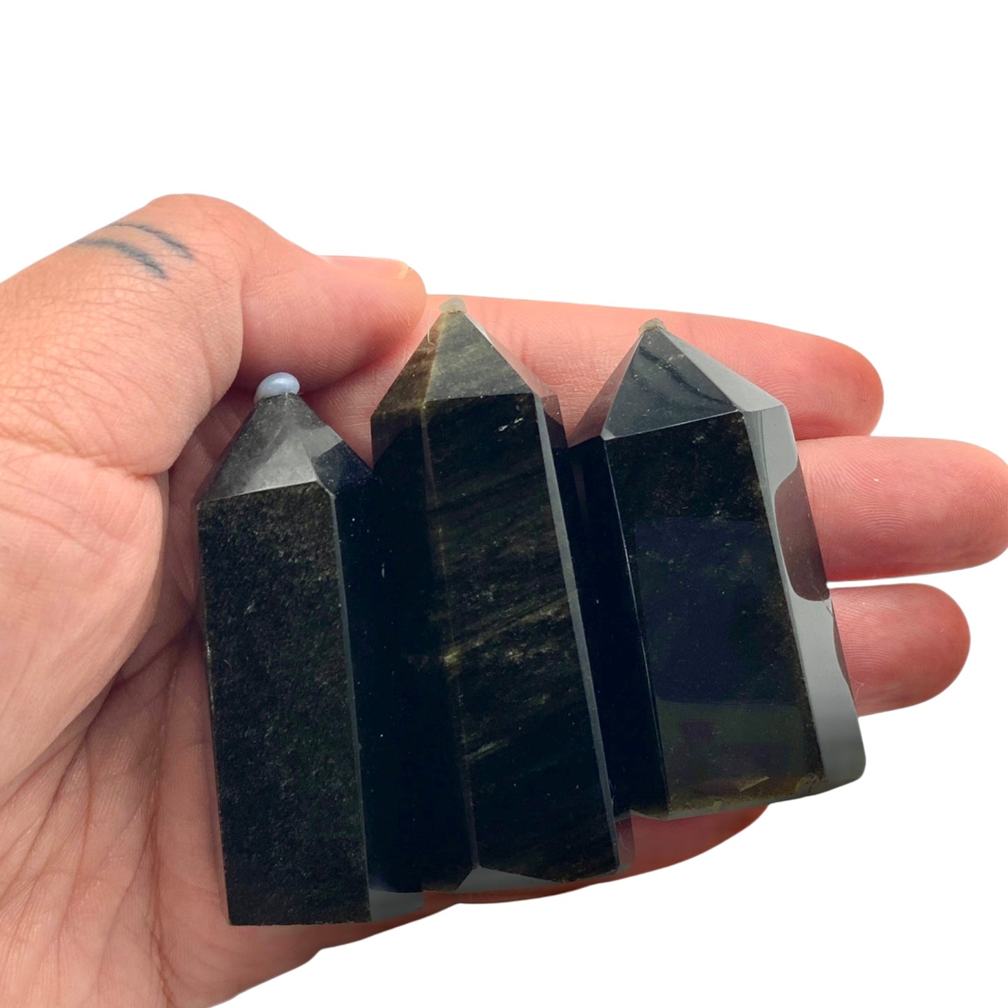 Golden Sheen Obsidian Tower