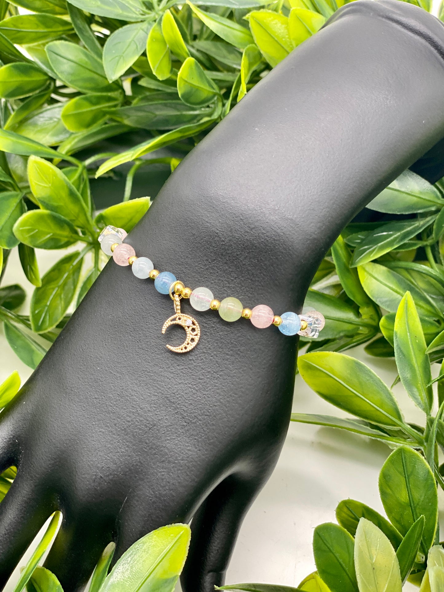 Moon 🌙 Charm Crystal Bracelets