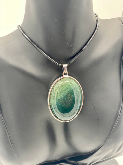 Moss Agate Pendant