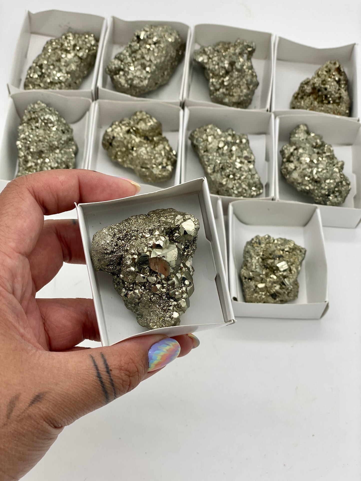 Raw Pyrite Cluster