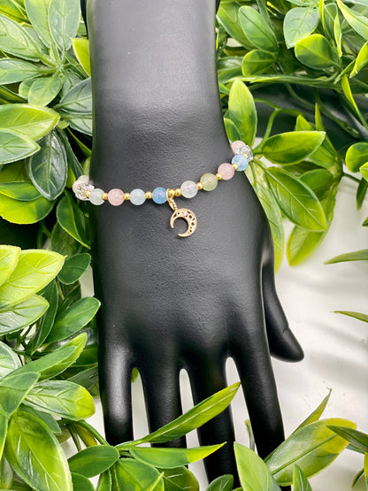 Moon 🌙 Charm Crystal Bracelets