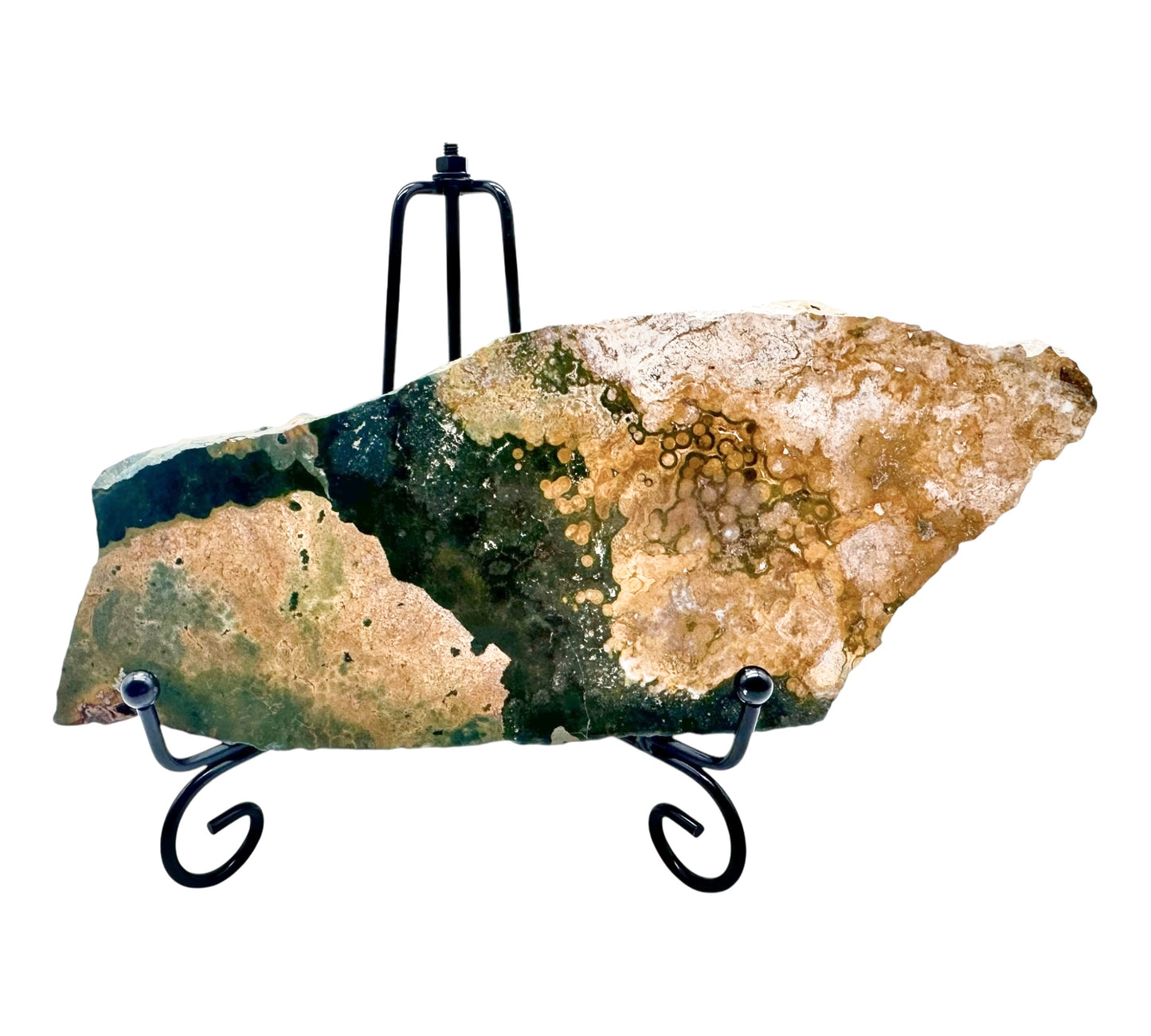 Ocean Jasper Slab with Free Stand