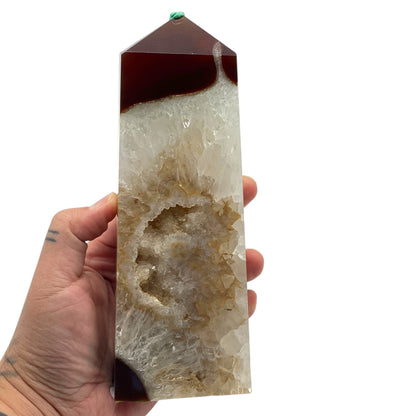 Carnelian Agate Tower