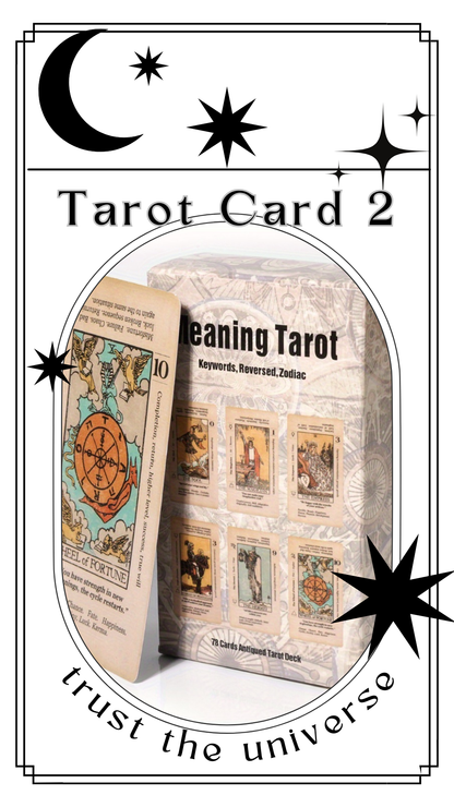 Intuitively Picked Tarot Card Pull