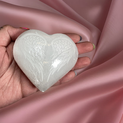 Selenite Hearts 🤍