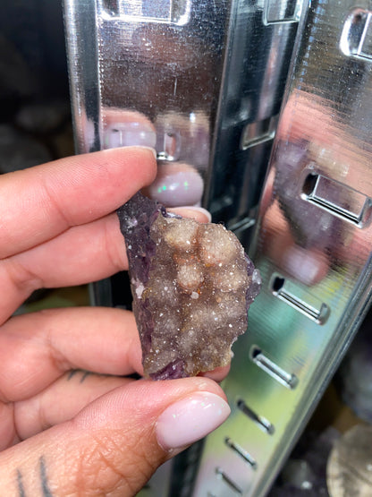 Raw Druzy Amethyst