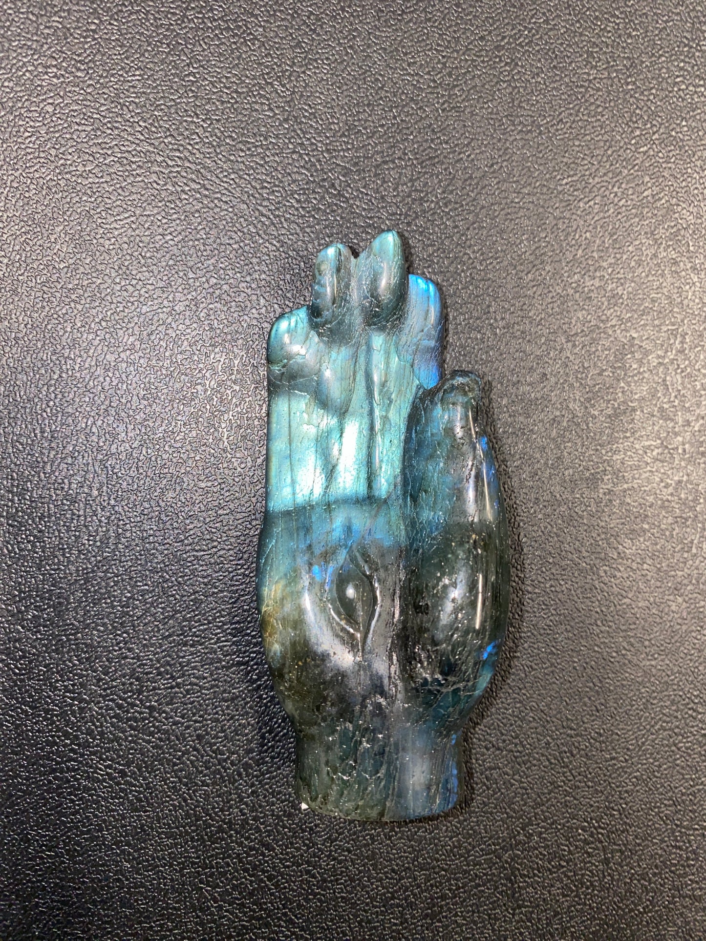 Labradorite Standing Hands