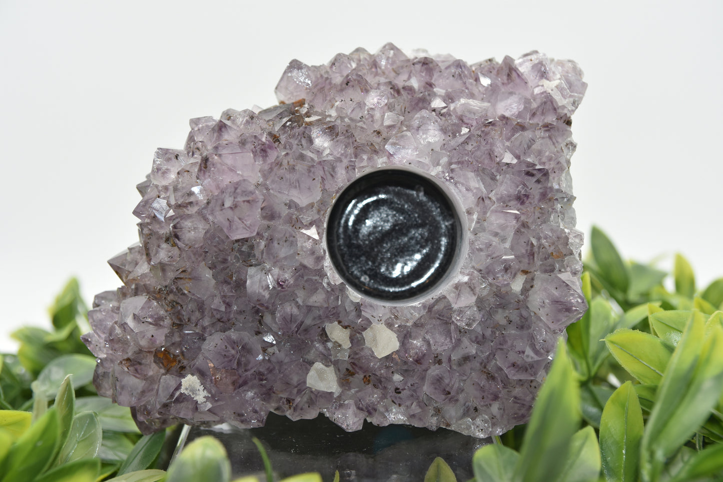 Amethyst Candle Holder