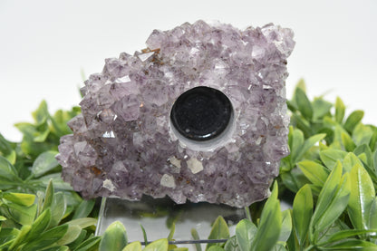 Amethyst Candle Holder